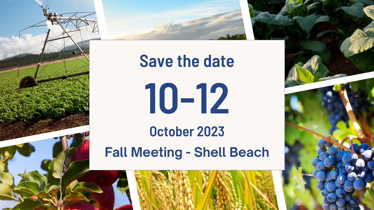 Mark your calendars for the Fall Meeting!

#calasfmra #asfmra #fallmeeting #agriculture #aglandpros #aglife #NetworkingMeeting #agNetwork #AG