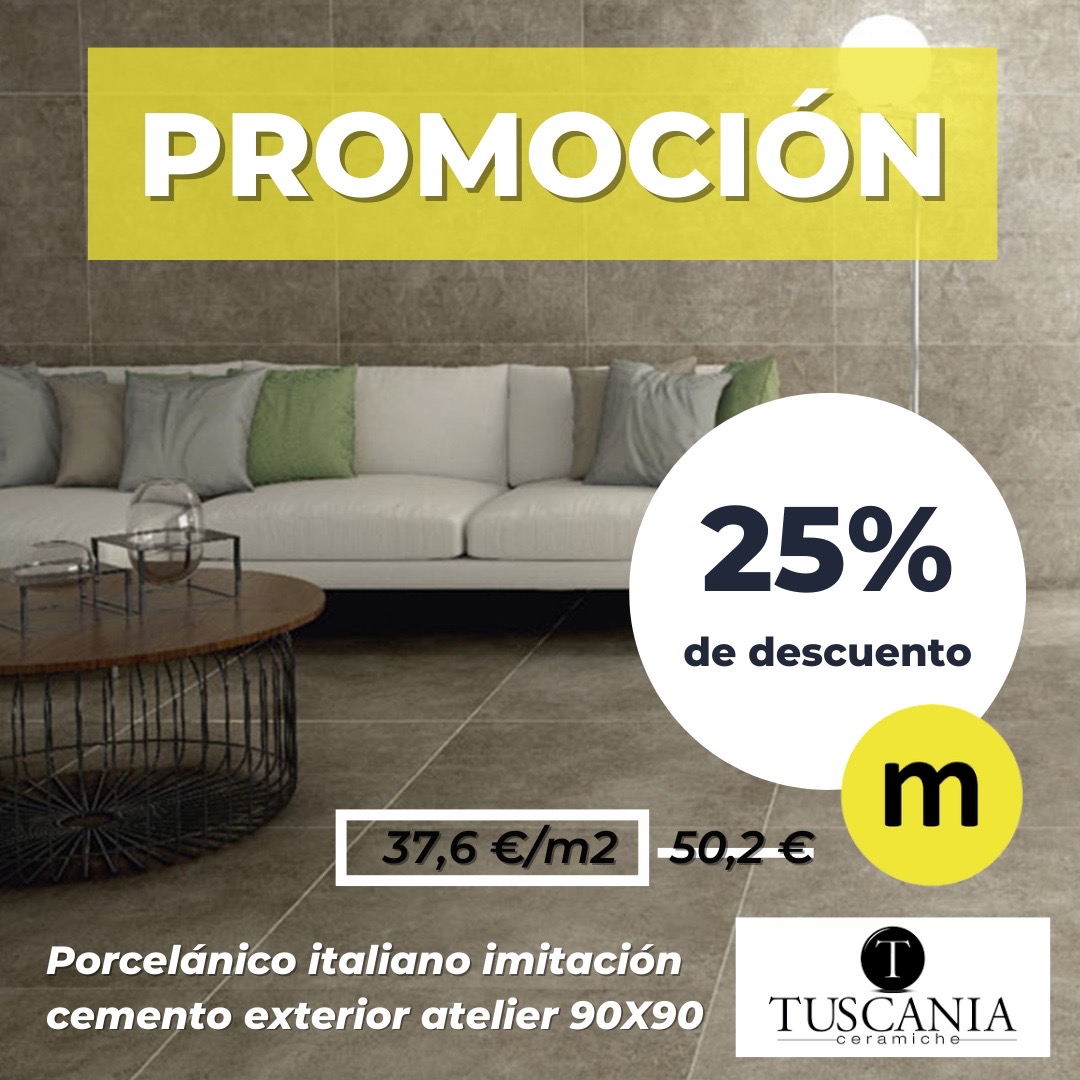matcarrelage's tweet photo. 🎉PROMOCIÓN ESPECIAL🎉

➡️ ATELIER | #Tuscania

🔸#Tuscania presenta la #colección #Atelier, con una temática clara #cementosa.

🔹Está disponible en cuatro colores equilibrados entre los fríos y los cálidos en acabado #natural.

🖥 https://t.co/IZbECoPnpX📱 https://t.co/CH9Gx637jW