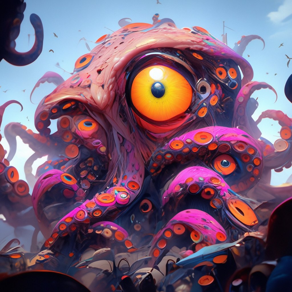 Captain Trippy Octopus Humanoid 🐙

🔗 Join the AIU today #NFT: ai-universe.io 
🔗 Test the #AI dApp: app.ai-universe.io