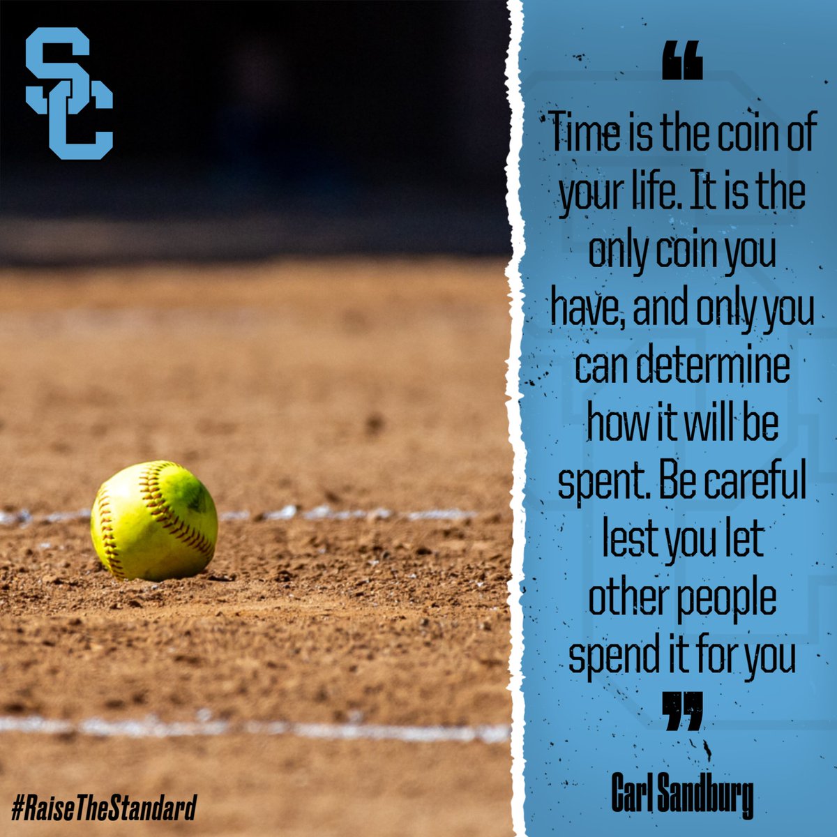 A wise man once told me that time is non-refundable... @coachjoegordon

#SeguinNation
#CougarSoftball
#QuoteoftheDay