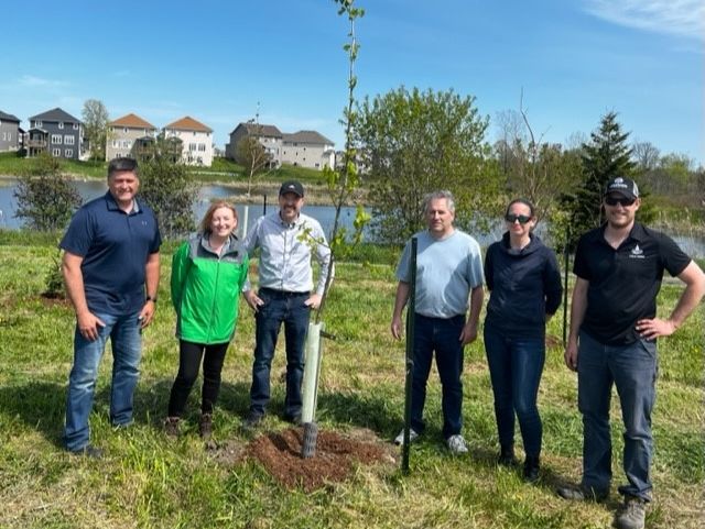 MayorPaterson's tweet photo. There's still time to get your #TreeTeam together! Registration for the Community Trees in Trust program is open until June 16th. Sign up your community group to get trees, training and support to help add to Kingston's tree canopy. #ygk https://t.co/Iy5CWwbWcu https://t.co/3JARPxykLd