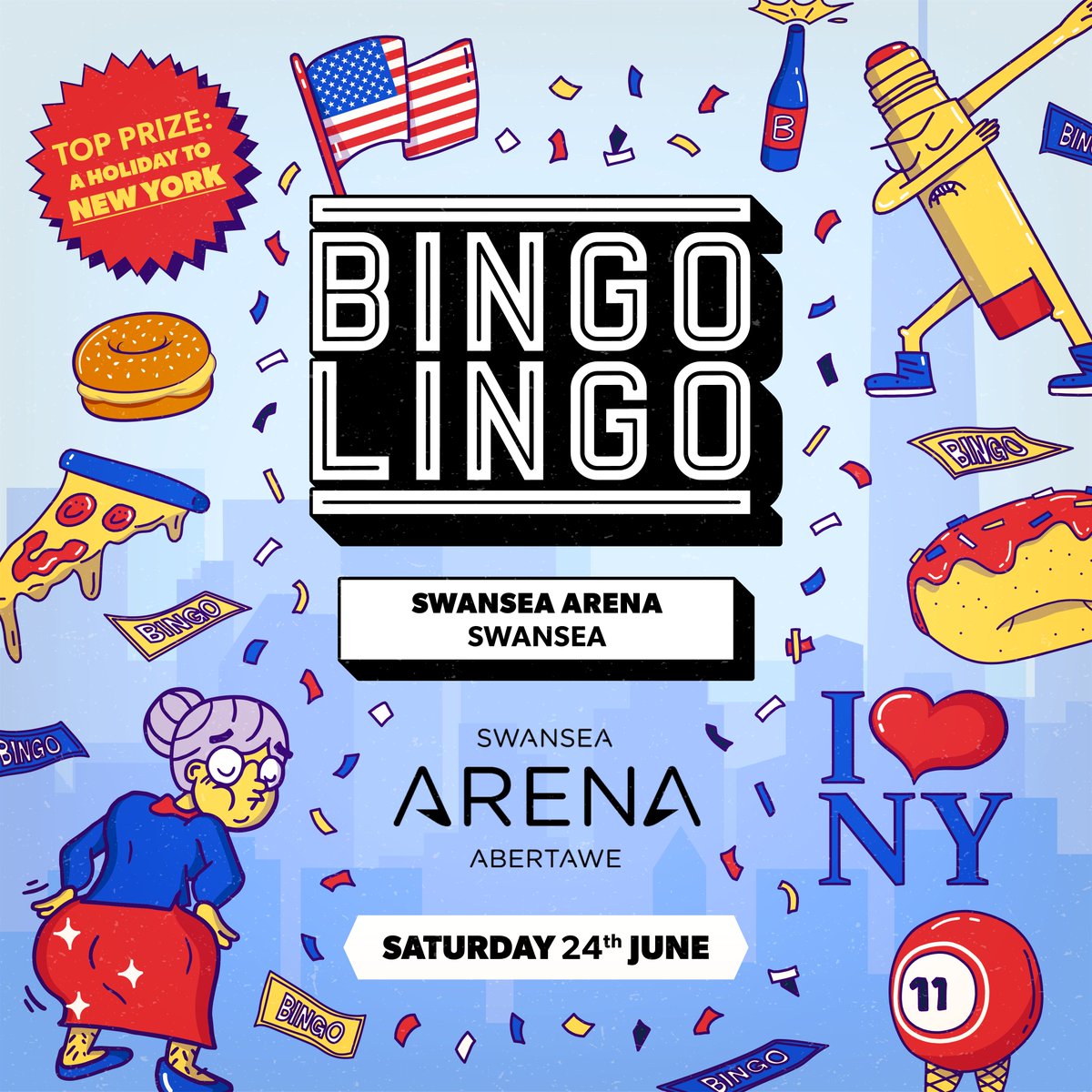 🚨19 DAYS TO GO🚨

In less than 3 weeks we welcome back <a href="/bingolingo/">BINGO LINGO</a> for what's shaping up to be yet another sold out show, and there's LESS THAN 100 TICKETS LEFT!

This time, their main prize of the night is… a holiday to New York City 🗽

🗓️Sat 24 Jun
🎫atgtix.co/40kIHws