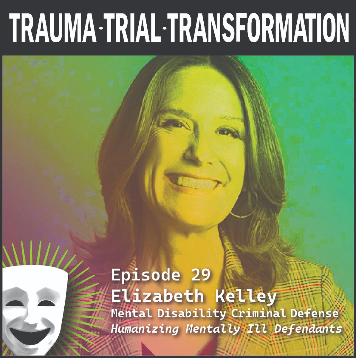 Join me as I talk to criminal defense lawyer Elizabeth Kelley, whose practice focuses on people with mental disabilities. juliethuck.com/podcast-trauma…  #trauma #trial #transformation