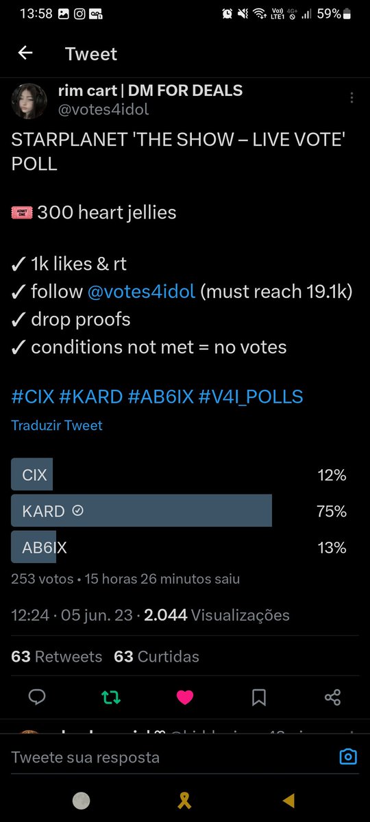 @votes4idol #KARD