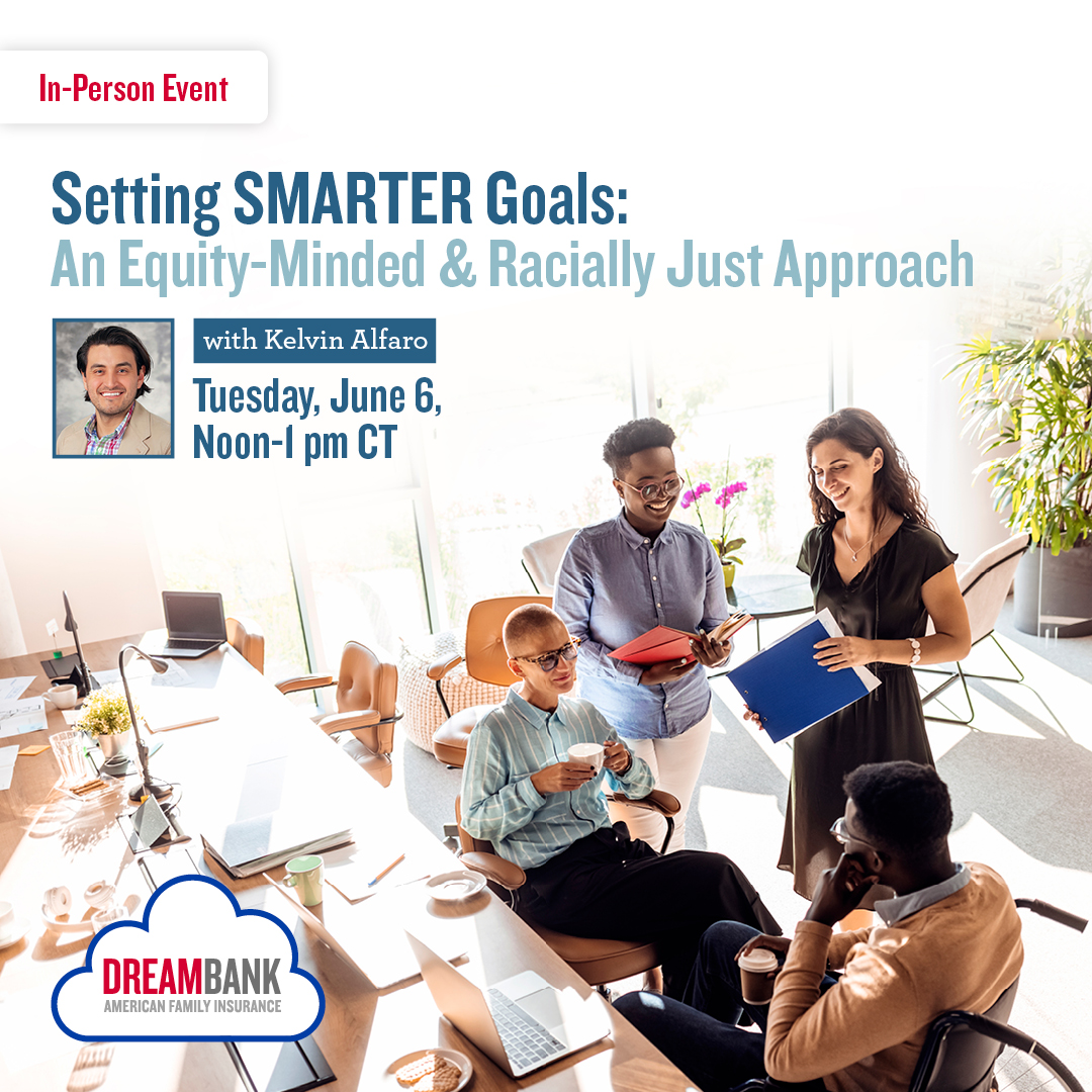 Join us tomorrow at DreamBank for the first session of this impactful miniseries led by diversity, equity and inclusion consultant, Kelvin Alfaro. Register for free: amfam.ly/3WSFao8.