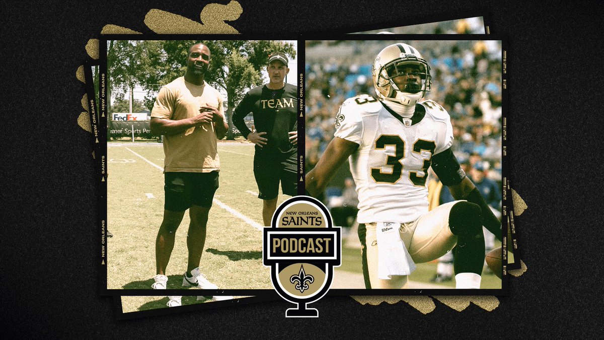 New Saints Pod is here! 🔊🔊🔊 Saints Legend & HOF’er CB Jabari Greer (@Jabari_Greer) joins @ErinESummers on the podcast to discuss his Hall of Fame induction announcement 🔗 neworlns.co/060523S