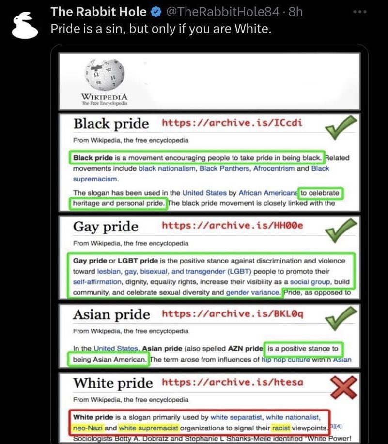 🤬 GTFOOH with this $h!t!! 🤬

#WhitePride
#ProudCaucasian