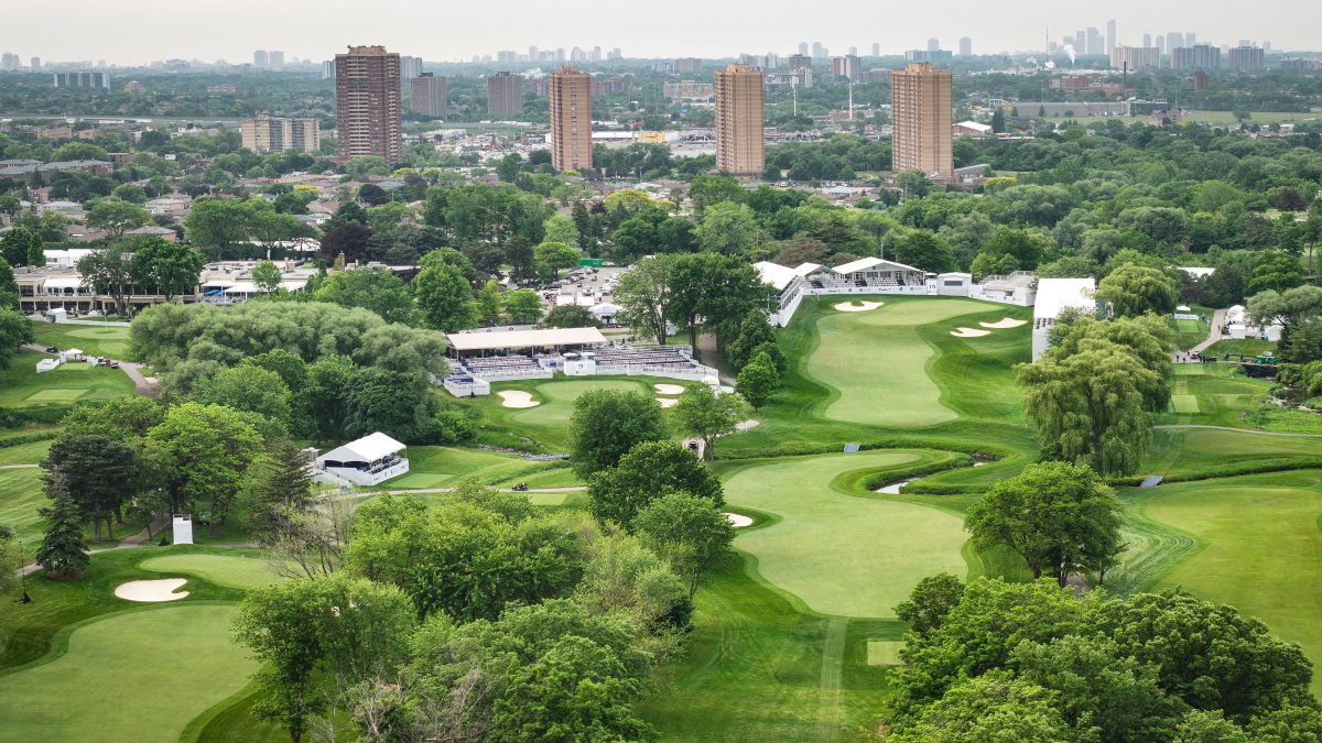 RBC Canadian Open on Twitter "Here's your first look at The Rink and No. 18 ahead of the 2023