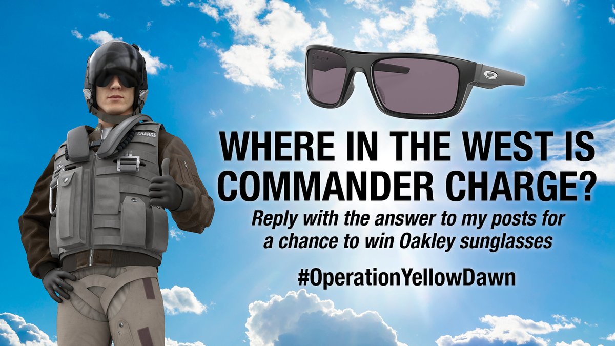 CommanderCharge's tweet photo. I'm down to defend canola acres all across Western Canada.
1️⃣ Guess where I am today (reply with your guess)
2️⃣ Retweet this post pinned to the top of my profile
3️⃣ Follow me

Do all 3 and get entered into a draw for Oakley 🕶. Each guess counts as an entry to win! #downtodefend https://t.co/xDFlMqBywA