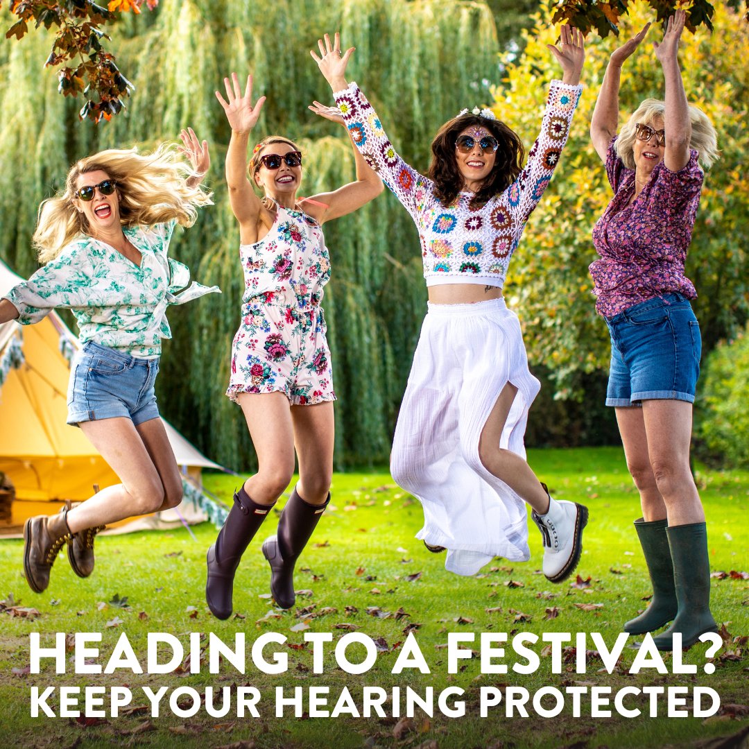 Heading to a festival or concert this summer?🎸🤘

Did you know that noise-induced hearing loss is the second largest cause of hearing loss?

Find out how you can protect your hearing just in time for the festival season.

Visit: ow.ly/1g1L50OFVbt

#HearingProtection