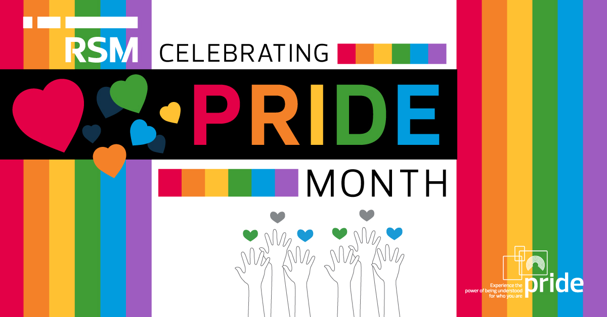 Happy #PrideMonth! 🌈 

Learn more about our Pride employee network group and inclusion at our firm: rsm.us/3WJ9O3z