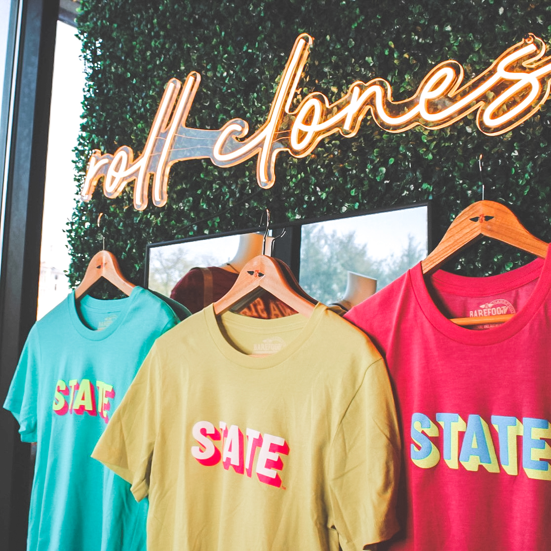 what the sign says.. 😉 #shopbarefoot #cyclONEnation #iowastate #cyclones