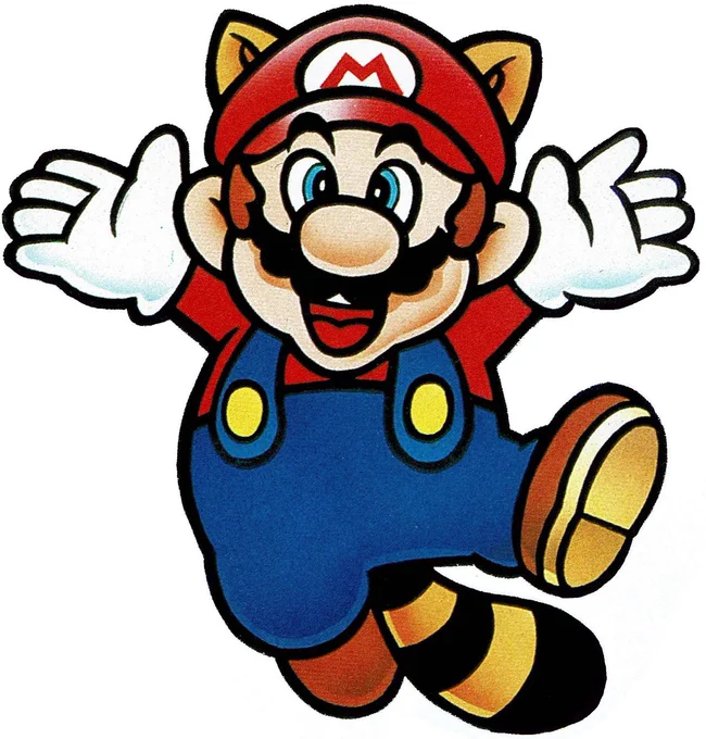 With how modern mario handles tanooki you kinda forget that back in SMB3 the super leaf just gave him features and the tanooki suit made him tanooki mario with the statue