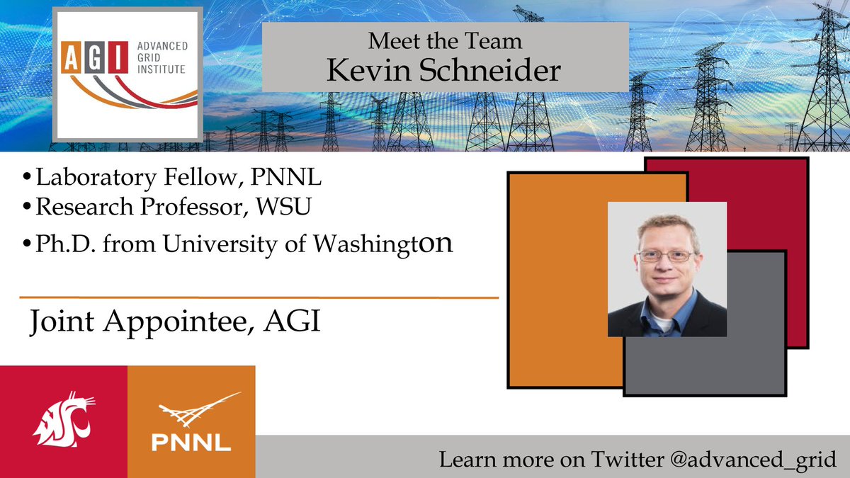 advanced_grid's tweet photo. Our "Meet the Team" series continues with Joint Appointee Kevin Schneider! https://t.co/ddDHEEMYIZ