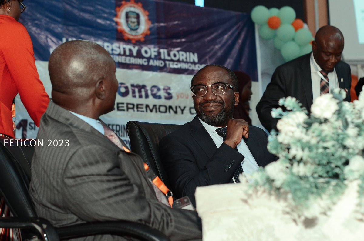 #FETiCON2023 

The second plenary speaker, Engr Victor Bandele, Deputy Managing Director for Deep Water Assets of TotalEnergies EP Nigeria Limited, at the first UNILORIN FETiCON programme 

📸
