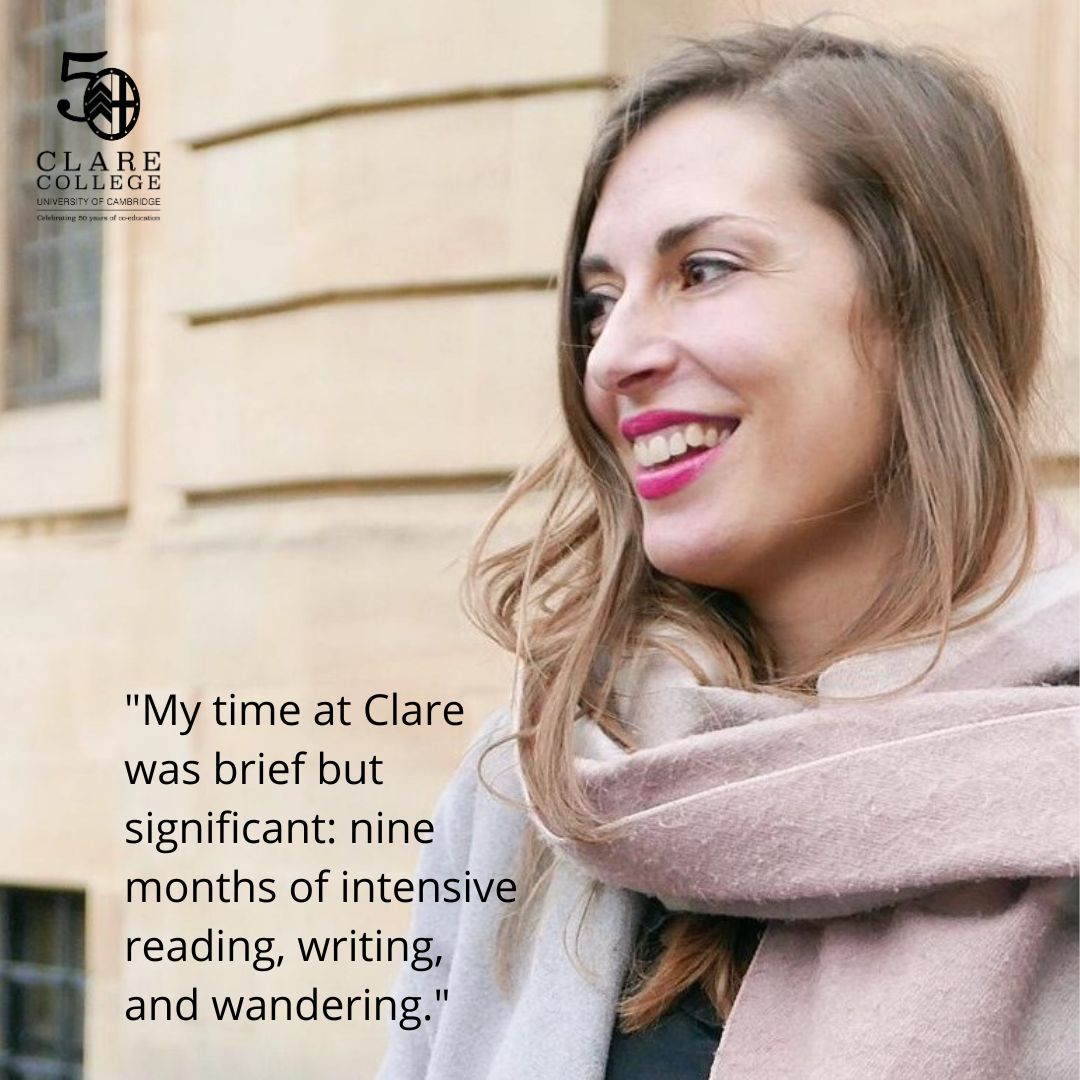 Clare College on Twitter "This week's 50th anniversary of coeducation story is from Christy