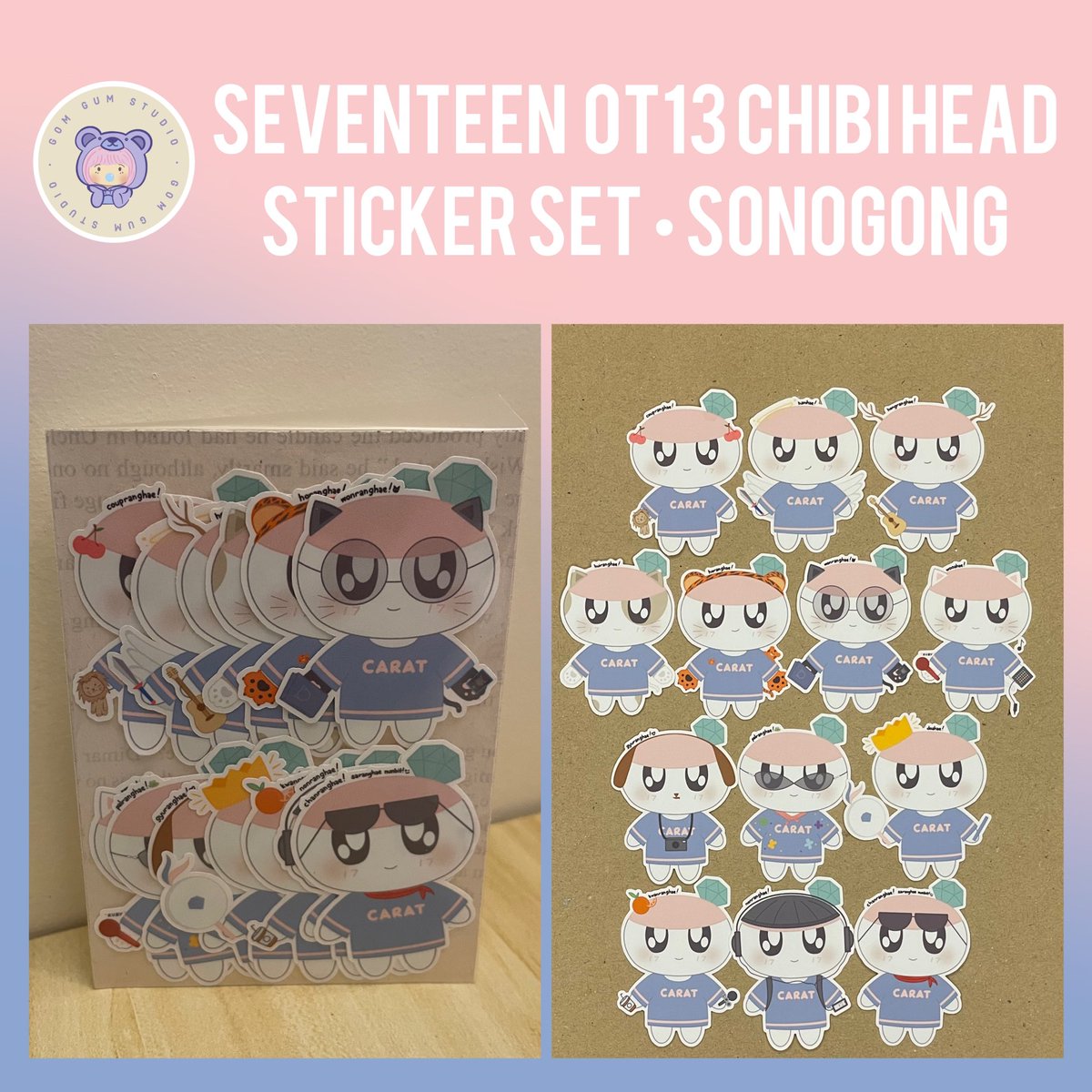 WTS LFB

SVT OT13 BONGBONGIE STICKER SET - SARANGHAE
13 stickers/pack

💵₱170/pack+LSF
⏰️DOP: PAYO
🤲🏻On Hand, ready to ship 
📦MOD: J&amp;T &amp; Flash
🛍SCO: shp.ee/3xpqq4m

🏷 seventeen carat scoups jeonghan joshua jun hoshi wonwoo woozi the8 mingyu dk seungkwan vernon dino
