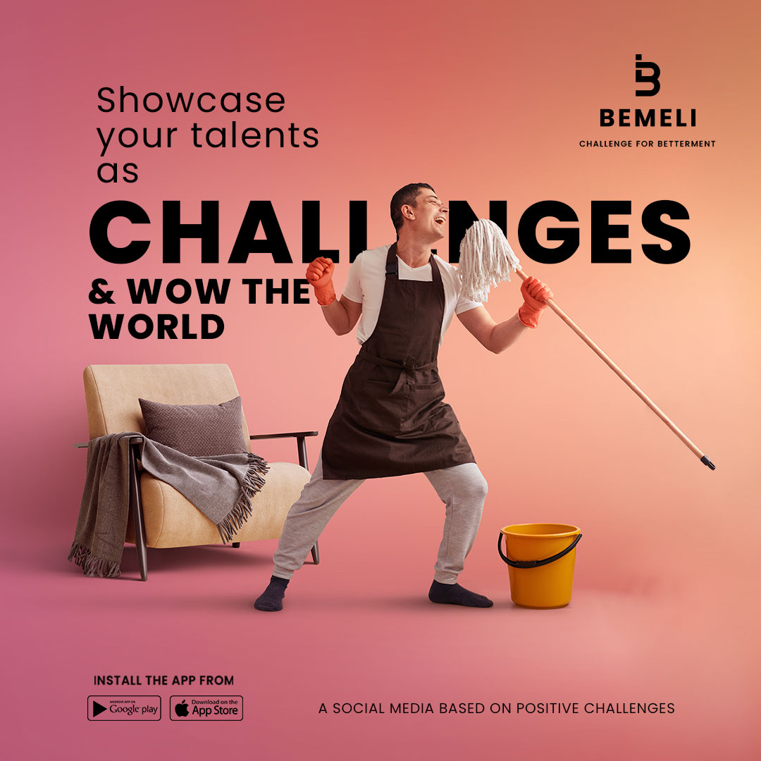 bemeliapp's tweet photo. Showcase your talents as challenges &wow the world
Do participating in "BEMELI"
Google play store: https://t.co/PZRweYchN9
#ShowYourSkills #TalentChallenge #bemelisocialmedia #Socialmediaapp #Bestsocialmediaapp #bemeli #challengeapp #CreativeShowcase #ViralTalent https://t.co/CazLXuzH9N