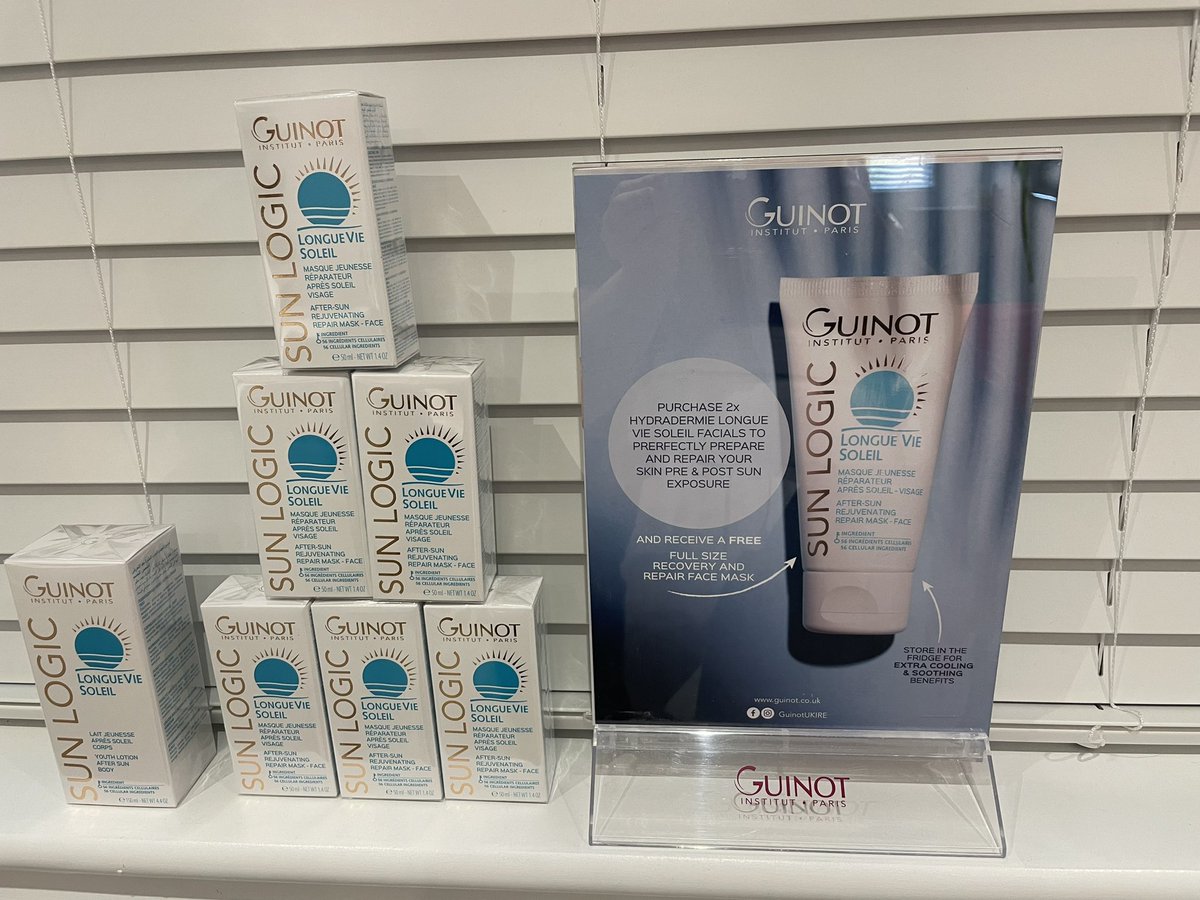Book a Hydradermie Facial and receive a FREE full sized Longue Vie Soleil face mask. This is a must have product in summer. This masks helps soothe, rehydrate, and repair the skin after sun exposure and contains 56 key anti ageing ingredients found in the longue Vie range.