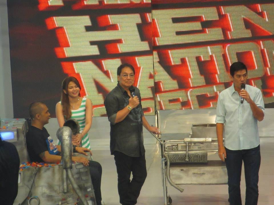 Joey: Gusto mo ba maging host ng <a href="/EatBulaga/">Eat Bulaga!</a> ?
Me: Ano ho?! Ayoko ho dahil iba pa din pag TVJ ang nagdala ng show #eatbulaga #throwback