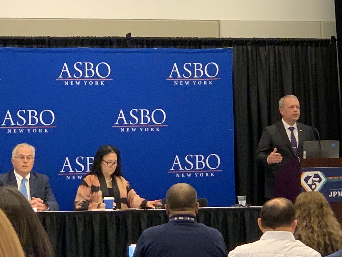 Together Towards Tomorrow <a href="/ASBONewYork/">ASBO New York</a> Education Summit  starts with an address from commissioner of education Dr. Rosa. Happy to be here to represent <a href="/ASBOIntl/">ASBO International</a>