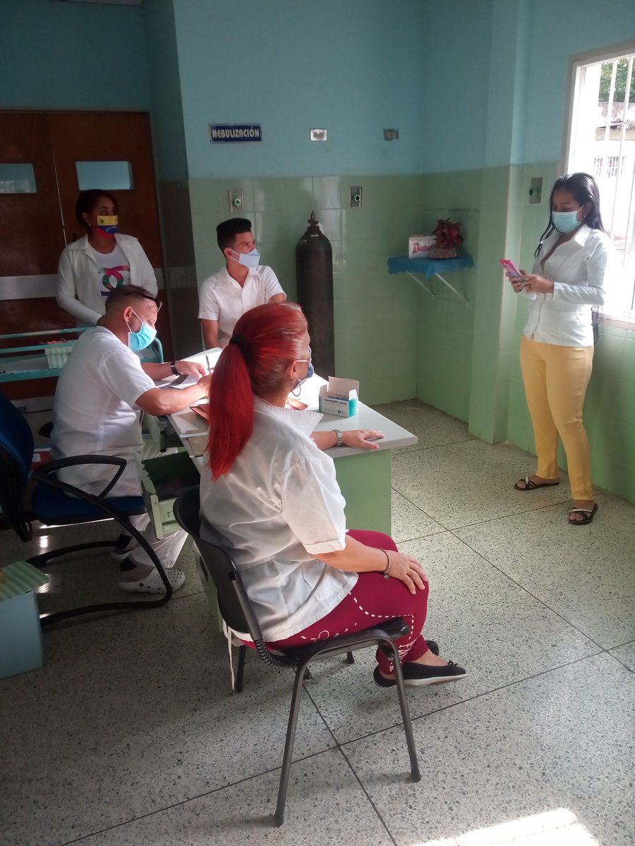 #CubaPorLaVida
Reunión de enfermería CDI Caucagua