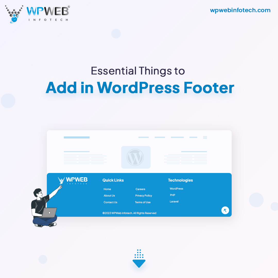 wpwebinfotech's tweet image. Level up your WordPress website with these must-have footer elements! Follow this blog and improve the footer of your WordPress website. Click on the link bit.ly/3oL7Tia now!

#wordpress #wordpressdevelopmentcompany #wordpressblog #wordpressblogger #wpwebinfotech