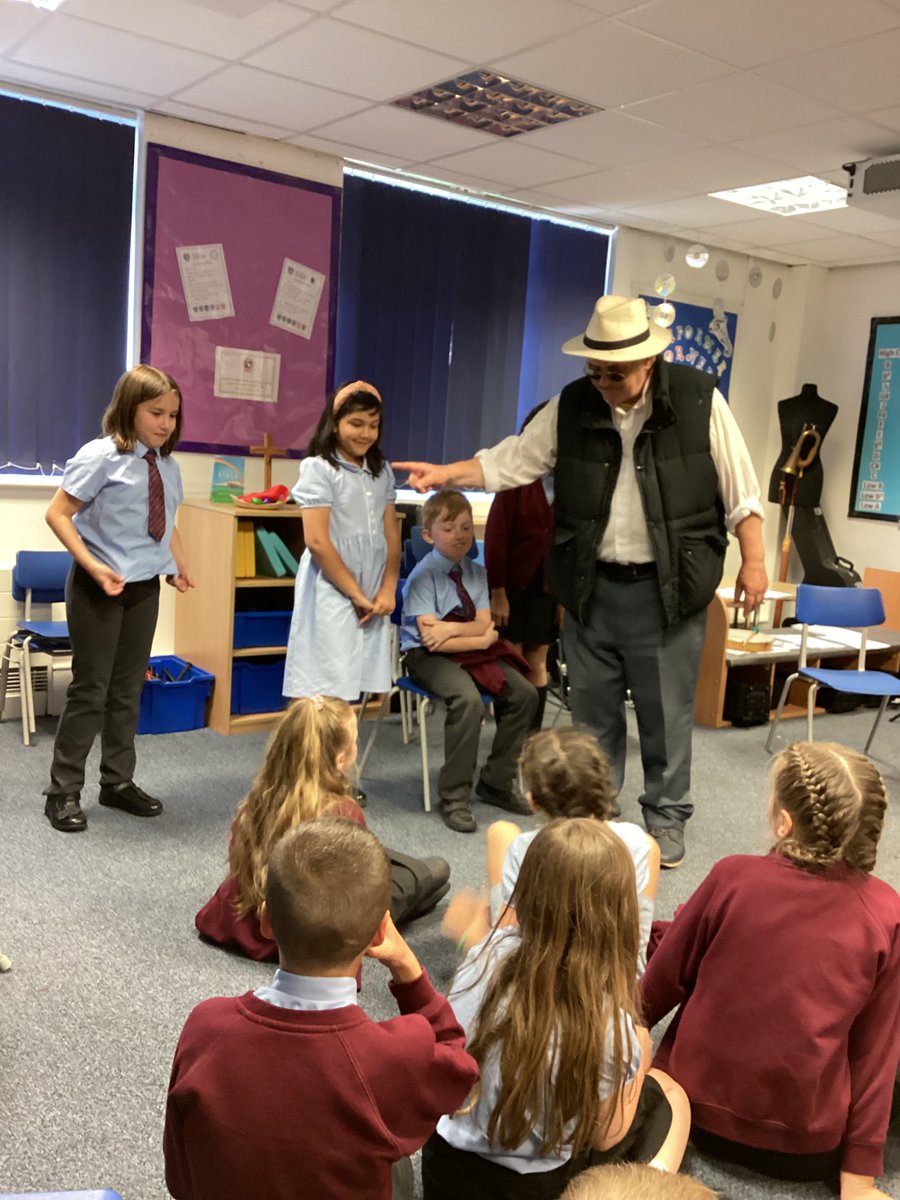 A busy day in <a href="/Year3and4C/">Year3and4Church</a> Brownlees painting our Egyptian pots and completing a drama workshop with Alex Fellowes to contemplate how King Tut died! <a href="/church_prim/">Academy St James</a> <a href="/WeAreBDAT/">BDAT</a> #history #egyptians