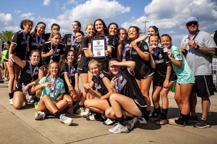 CoppermineE6407's tweet photo. MISSION ACCOMPLISHED!!
Two time State Cup Champions!  Now, onto regionals before we head to Orlando, FL for the 2023 US Youth Soccer National Championships July 17-23, 2023. @MSYSA @usyscups @NationalLeague @USYouthSoccer @ImYouthSoccer @SoccerMomInt @ImCollegeSoccer @ProScoreSoccer @BaltNGSoccer @PulseofMDSoccer #mdcups