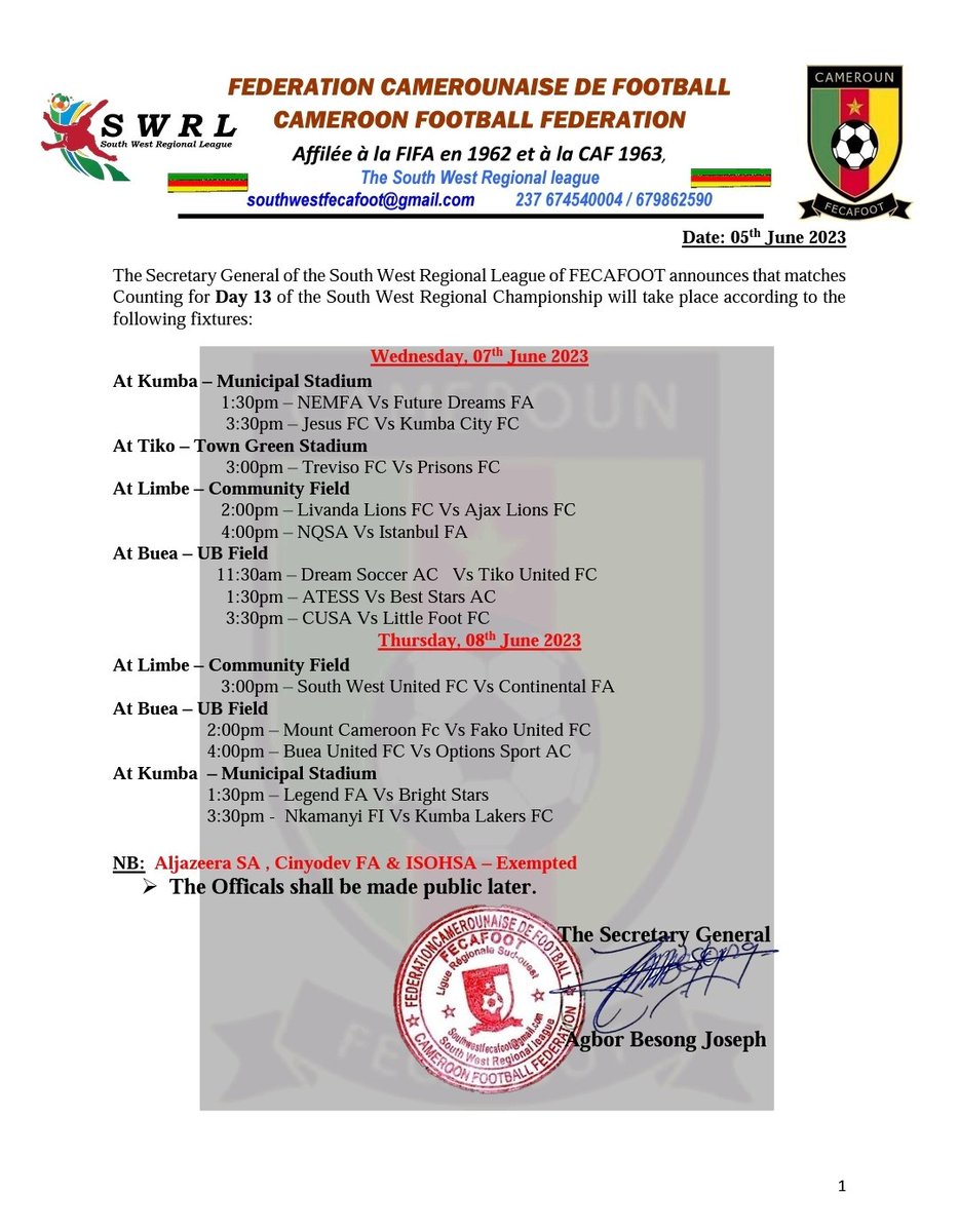 Buea United FC tweet media