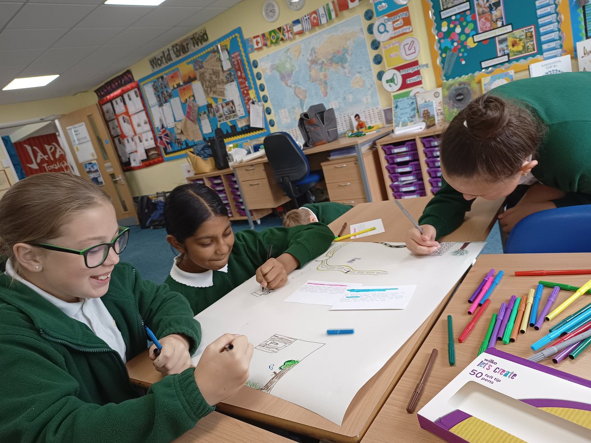 😁✏️🎨💚🎭🎨🪅👌🏼
Years 5&amp;6 have enjoyed a morning of art and creativity. We were able to explore art and nature around our wonderful town of Basildon.
<a href="/parrabbola/">Parrabbola</a>
<a href="/made_public/">Things Made Public</a>
<a href="/BasildonCouncil/">Basildon Council</a>
<a href="/streettaghq/">Street Tag</a>