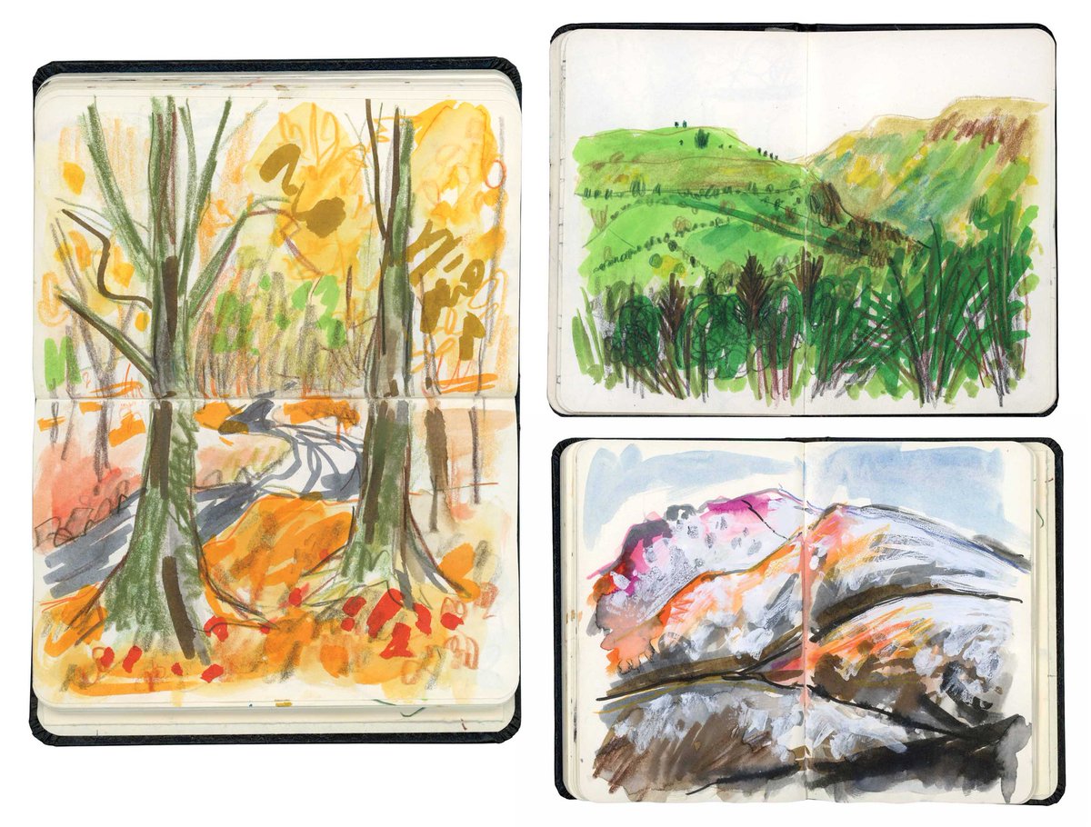 Sketchbook fans! ✏️ I've just added some new pages to the location drawing section on my website ☺️➡️ gemmaoneill.com/location-drawi…