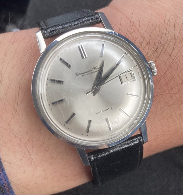 実は時計が好きです4⌚️ ＃IWC ＃オールドインター https://t.co/oFdZ8HNzFU