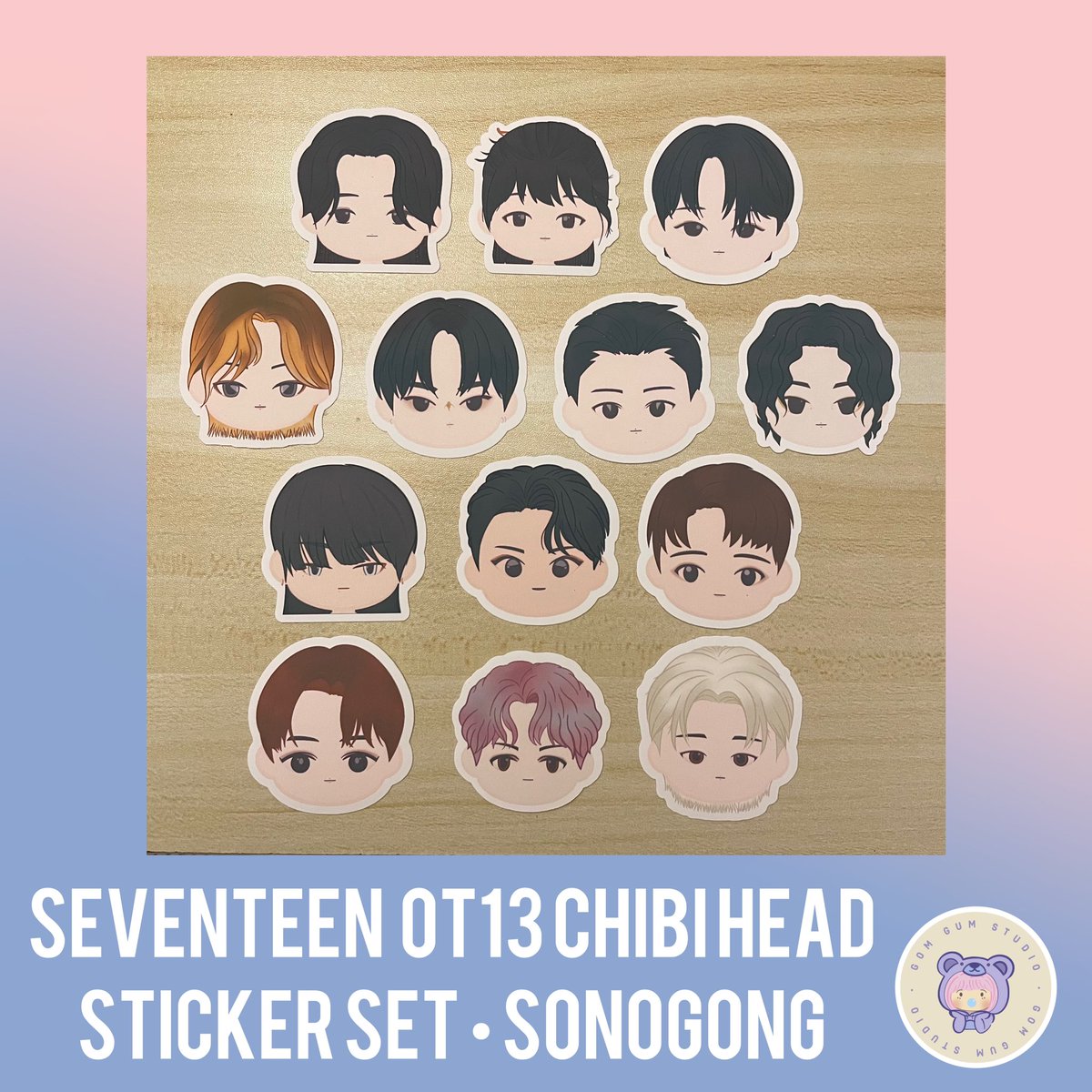 WTS LFB
SVT OT13 CHIBI HEAD STICKER SET - SUPER
13 stickers/pack

💵₱170/pack+LSF
⏰️DOP: PAYO
🤲🏻 On Hand, ready to ship 
📦 MOD: J&amp;T &amp; Flash
🛍 SCO: shp.ee/q7idenf

🏷 seventeen carat scoups jeonghan joshua jun hoshi wonwoo woozi the8 mingyu dk seungkwan vernon dino