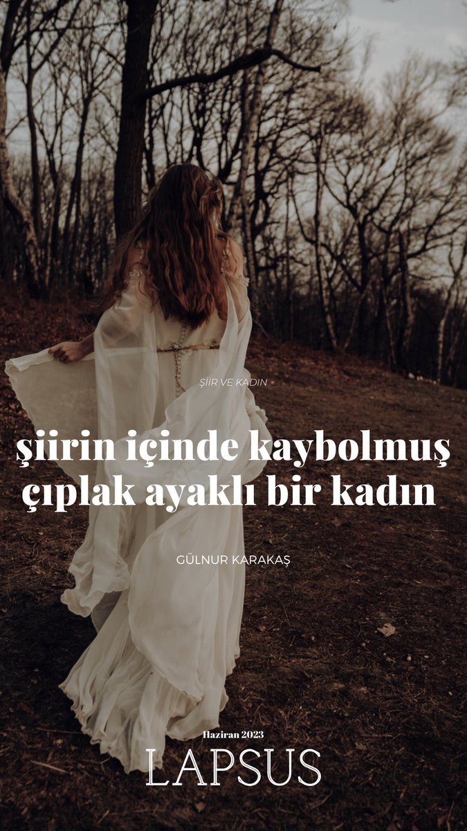 LapsusDergi's tweet photo. “Redifler bekliyor köşe baslarında”
Gülnur Karakaş
•Şiir Ve Kadın•
#şiir
#edebiyat
#kadın
#ela
#siyah
#mısra
#kafiye
#şiirheryerde
#attillailhan
#cemalsüreya
#eceayhan
#tomrisuyar
#sezenaksu
#haziran
#lapsus
#Lapsusheryerde
https://t.co/GBmsQZ4CZP https://t.co/viTRyzzOlP
