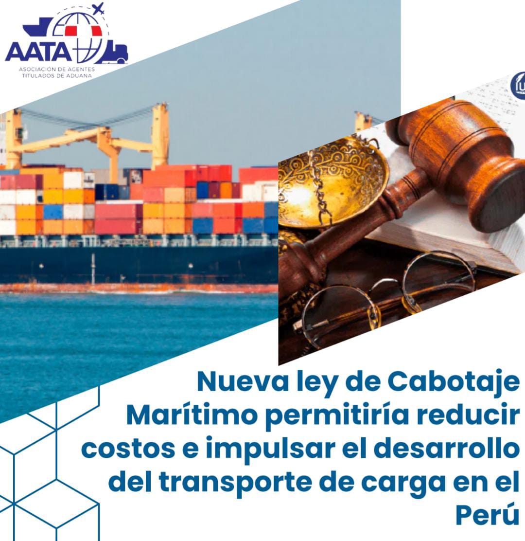 aataperu's tweet photo. 📰 #AATA te informa 📌

@pcmperu aprobó proyecto de Ley N.° 5175/2022 el 24.5.23, normativa que promueve el cabotaje en el transporte marítimo. Esta iniciativa mejoraría la competitividad del país y reduciría costos logísticos.

Fuente: (https://t.co/3IHkoZXI9o) https://t.co/gRtro5600D