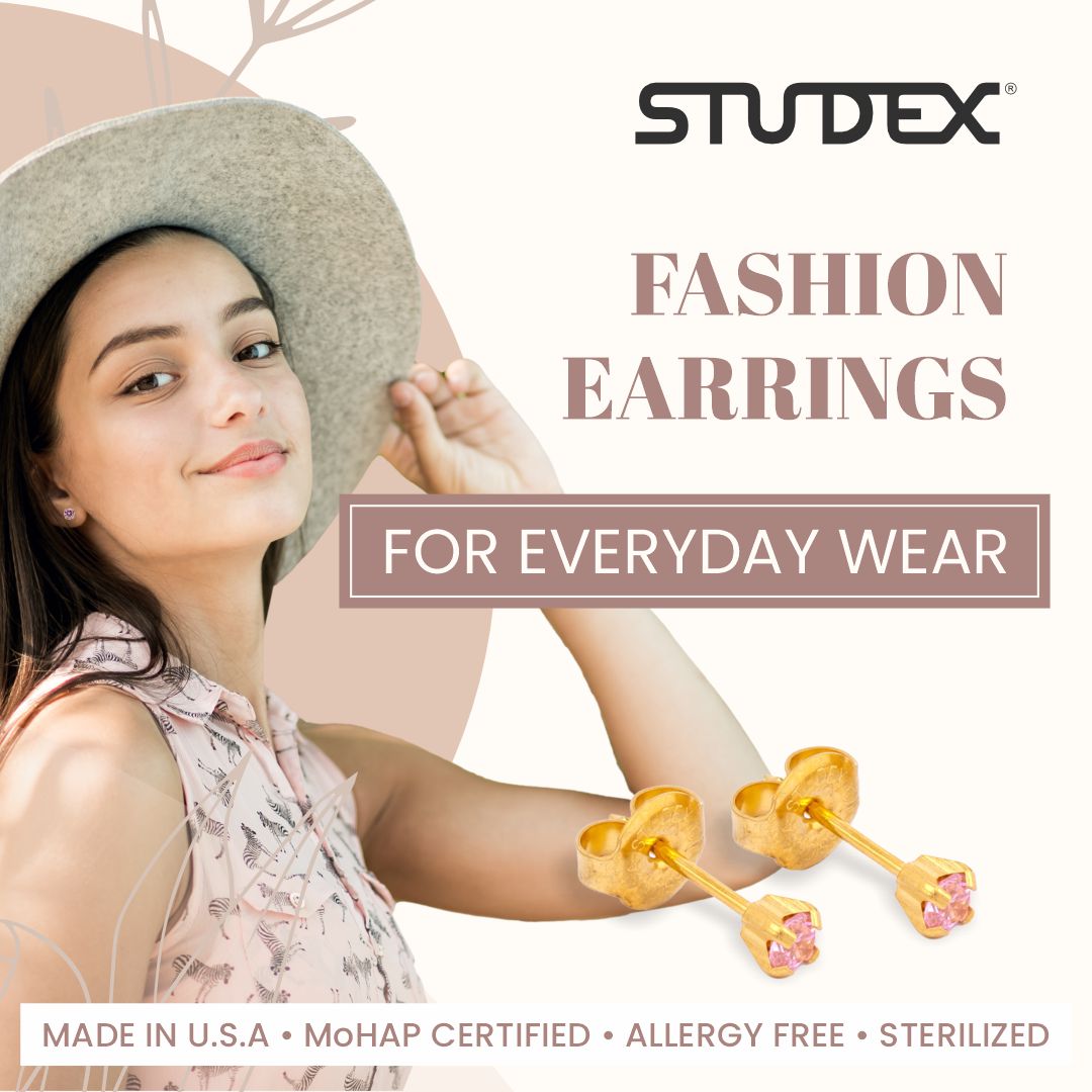 Studex_ME's tweet image. Get ready to slay with Studex Fashion Earrings, now at an amazing Buy1 Get 1 Free discount. Grab your favorites before they're gone!

Shop Now: studexarabia.com/product-catego…

#Studex #StudexEarStuds #StudexMiddleEast #Studs #FashionEarStuds #MadeinUSA #AllergyFree #Sterilized #MoHAP