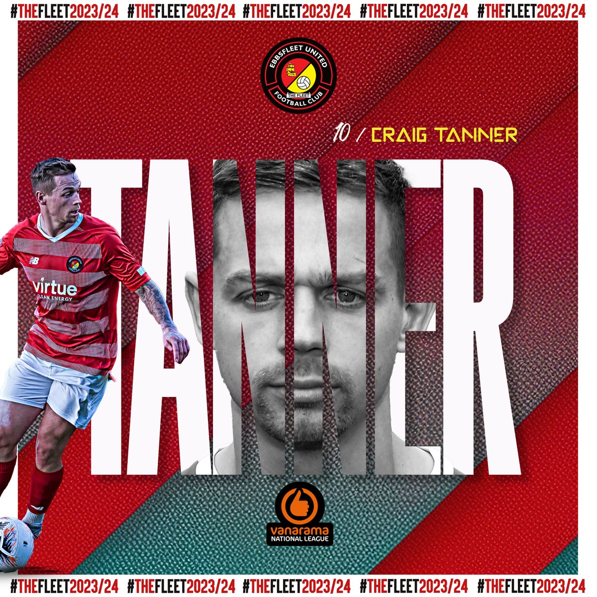 Ebbsfleet United FC (@eufcofficial) on Twitter photo TANNER TIME!
Your No.10 is staying right here in 2023/24 as <a href="/CraigTanner27/">Craig Tanner</a> embarks on his third #EUFC season!
ebbsfleetunited.co.uk/tanner-in-tow-โฆ TANNER TIME!
Your No.10 is staying right here in 2023/24 as <a href="/CraigTanner27/">Craig Tanner</a> embarks on his third #EUFC season!
ebbsfleetunited.co.uk/tanner-in-tow-โฆ