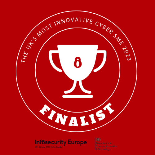 highgroundio's tweet photo. Can't resist showing off our new shiny badge to start the week off @Infosecurity #Infosecurity #Infosec #cybersecurity #cybersec https://t.co/B7UMftohkn