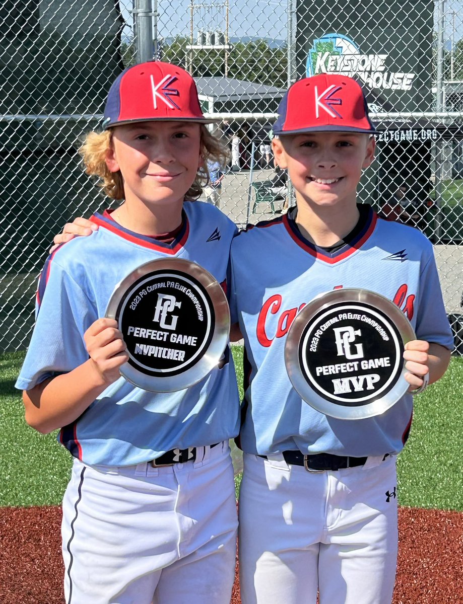 Well done Quinn and Garrett. <a href="/PGMidAtlantic/">Perfect Game Mid-Atlantic</a> <a href="/PGYouthBB/">Perfect Game Youth</a> The boys head to Myrtle Beach for a big one next week!