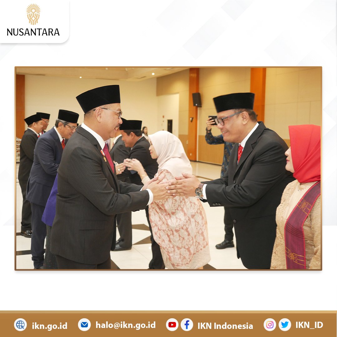 IKN_ID on Twitter: "Pelantikan dilaksanakan berdasar Keputusan Kepala