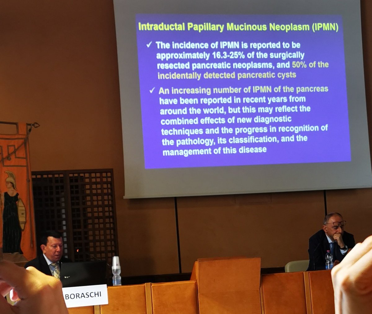 Federica Vernuccio (@drf_vernuccio) on Twitter photo Great presentation of Prof. Boraschi at AISP meeting in Palermo
Multidisciplinary approach is the way to go. Thank you AISP for this multidisciplinary meeting on pancreatic lesions
<a href="/AISP_Pancreas/">AISP</a> <a href="/PBoraschi/">Piero Boraschi</a> <a href="/cannella_rob/">Roberto Cannella</a> Great presentation of Prof. Boraschi at AISP meeting in Palermo
Multidisciplinary approach is the way to go. Thank you AISP for this multidisciplinary meeting on pancreatic lesions
<a href="/AISP_Pancreas/">AISP</a> <a href="/PBoraschi/">Piero Boraschi</a> <a href="/cannella_rob/">Roberto Cannella</a>
