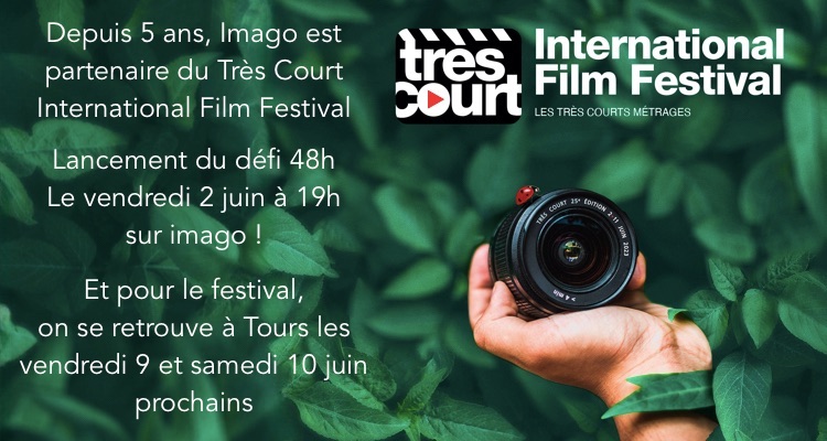 imagotv.fr est cette année encore, et pour la 5ème année, partenaire du Très Court International Film Festival ! Nous remettrons le prix Imago TV au meilleur court-métrage engagé samedi soir à Tours !

On vous y attend nombreux !
trescourt.com