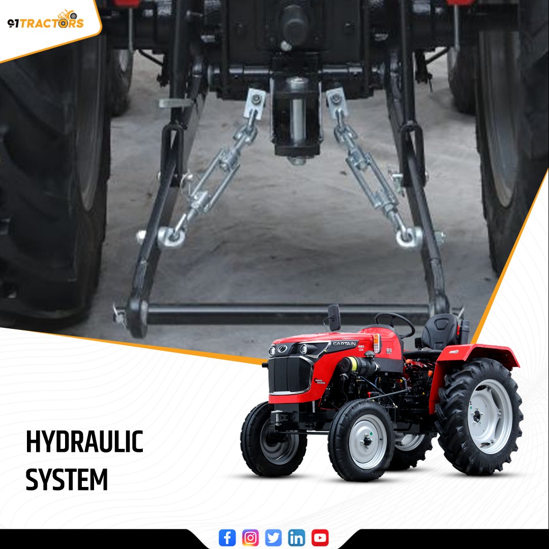 91tractors's tweet image. Captain 280 DX सुपर आकर्षक डिजाइन के साथ एक अद्भुत और शक्तिशाली ट्रैक्टर है। यह ऐस ट्रैक्टर द्वारा लॉन्च किया गया एक प्रभावी ट्रैक्टर है।
विशेषताएं -
➡️ स्टीयरिंग: पावर
➡️ सिलेंडर की संख्या: 2
➡️ गियरबॉक्स: 8 फॉरवर्ड और 2 रिवर्स
#captaintractors #tractors #91tractors