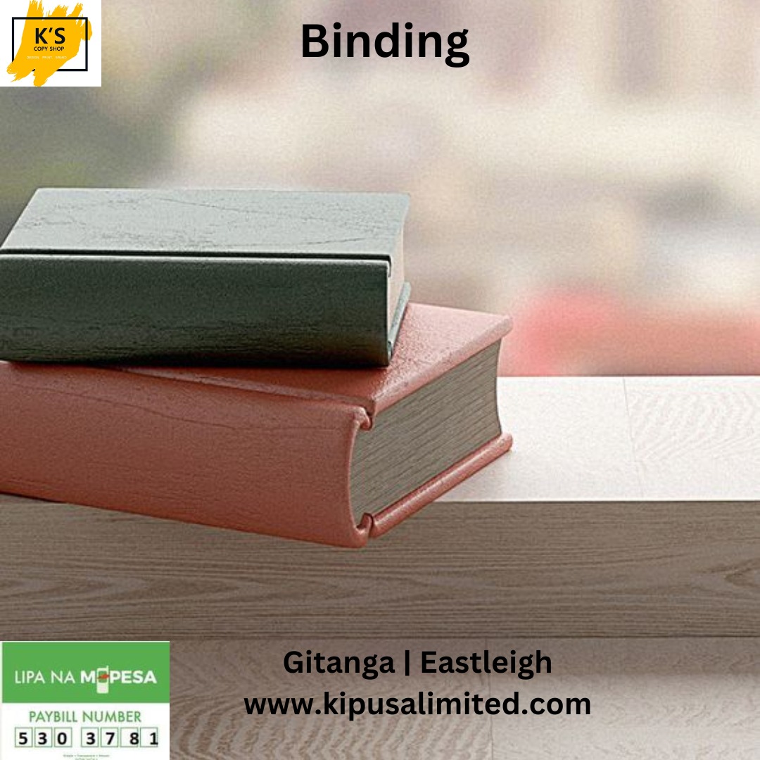 Bound for Success: Experience Professionalism and Durability with Tape Book Binding at Our Shop.
#kscopyshop #fyp #foryou #visitus #onestopshop