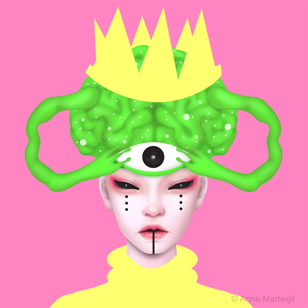AnneMartwijit's tweet photo. "ALIEN MIND" Now minting
https://t.co/ZoBdYChBxY https://t.co/H4LOQzzIAG