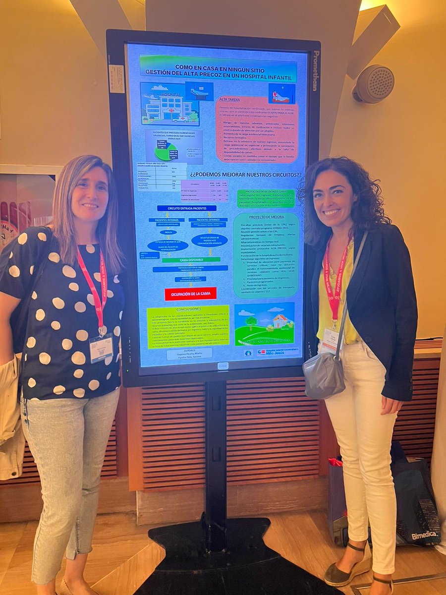 fibhnjs's tweet photo. Enfermeras del HNJS participaron en la 33 #Jornadas Nacionales de #EnfermerasGestoras que se celebró
en el Palacio de Congreso de Cádiz, del 31 de mayo al 2 de junio de 2023.
#33ANDE @ANDEorg https://t.co/CQon1EluUg