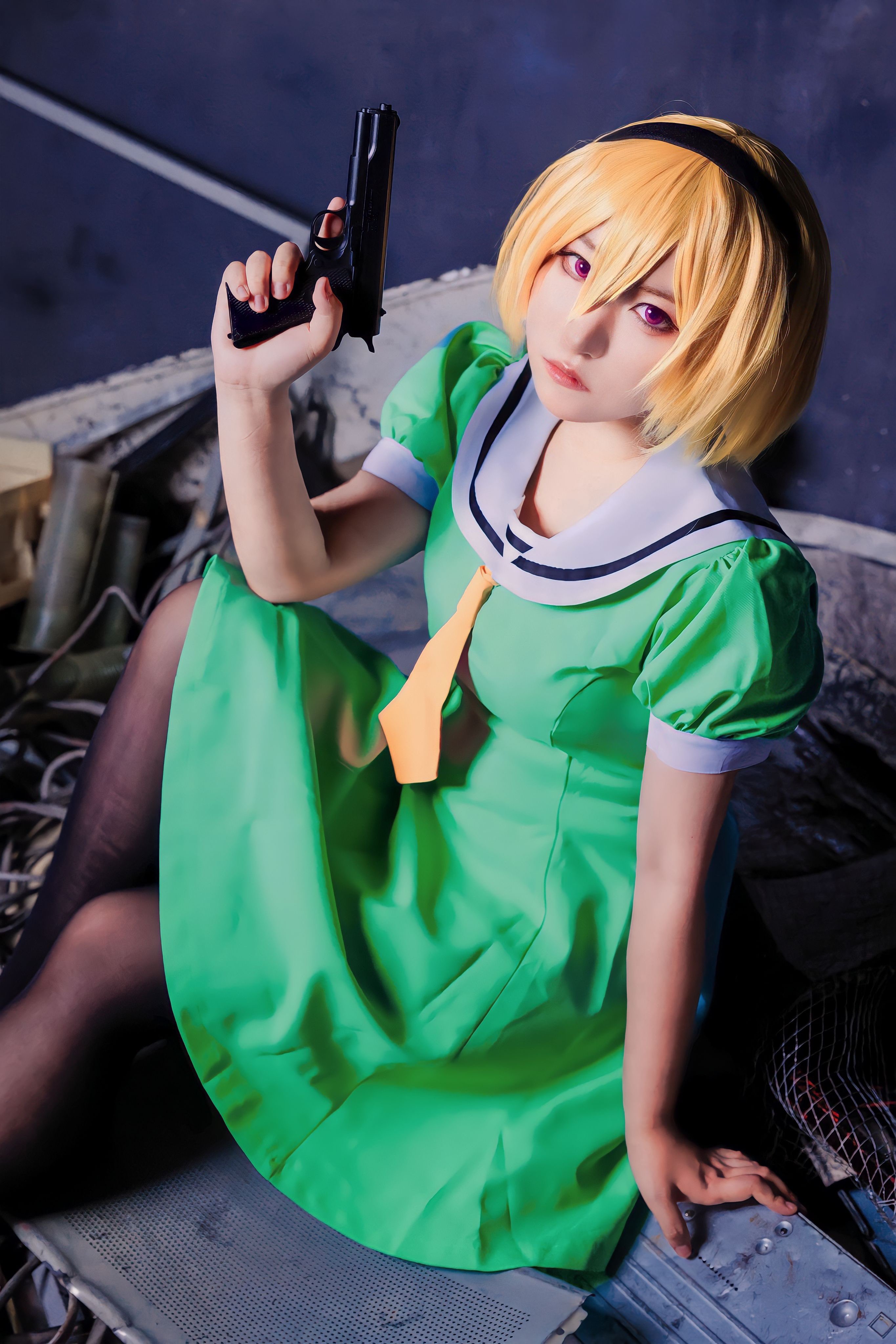 Amazon.co.jp: ひぐらしのなく頃に業 北条沙都子 コスプレ衣装