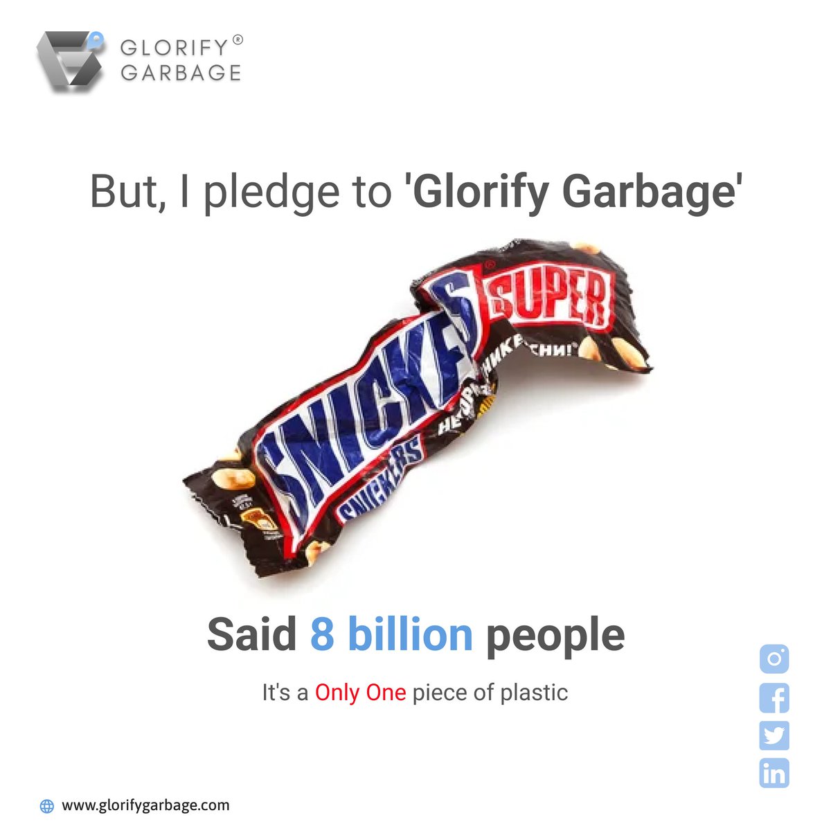 GlorifyGarbage's tweet photo. Let's Glorify Garbage!

Wait, what? Yes, you heard it right. It's time to shift our perspective on waste. Embrace recycling, composting, and upcycling to transform trash into treasures.

#GlorifyGarbage #Sustainability #takeapledge #environmentday #sustainable #ecolifestyle https://t.co/YjnQWQLGyj