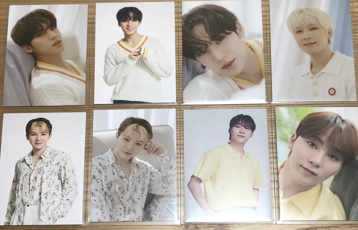 _sc95's tweet photo. SEVENTEEN セブチ HOME トレカ 交換

譲) 画像1枚目
      ウォヌ ウジ ミンギュ スングァン

求) 画像2・3・4枚目
      スンチョル エスクプス (優先)
      THE8 ミンハオ ホシ

郵送希望📮 https://t.co/rzyMOF1rtN